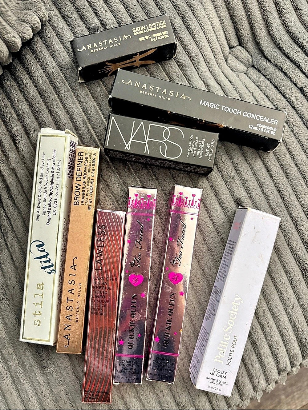 Anastasia Beverly Hills NARS, Stila Makeup Bundle NWT